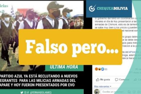 La información que circula en las redes sociales. 