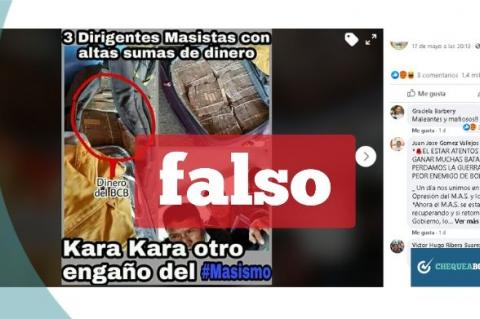 Captura de las imágenes que están circulando en las redes sociales.