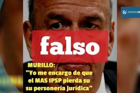 Captura de la imagen que comparte una cita falsa de Murillo. 