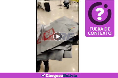 Una captura de la información fuera de contexto que circula en las redes sociales. 