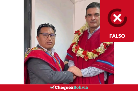 Una captura de la información falsa que circula en las redes sociales. 