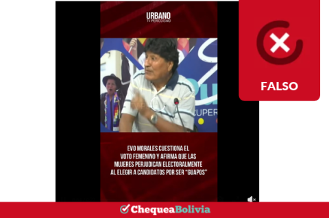 Una captura de la información falsa que circula en las redes sociales. 