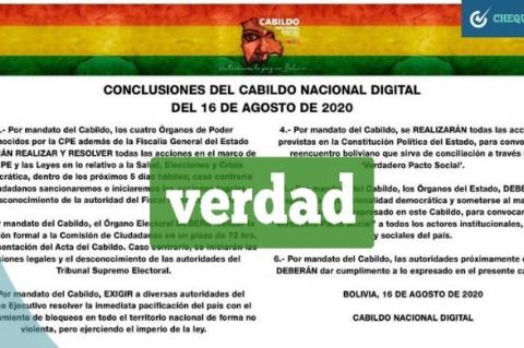 Conclusiones del Cabildo Nacional Digital 