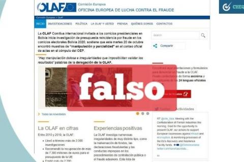 Presunta denuncia de fraude de la OLAF