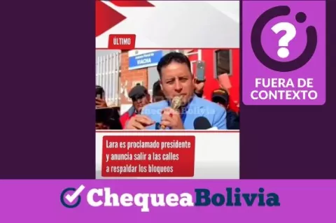Una captura de la información que circula en las redes sociales. 