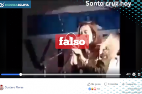 Video que circula en Facebook