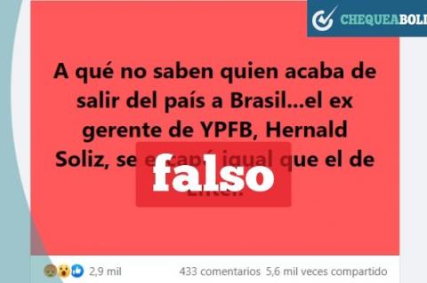 Publicación de Facebook.