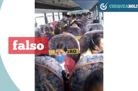La fotografía de la publicación que se hizo viral.