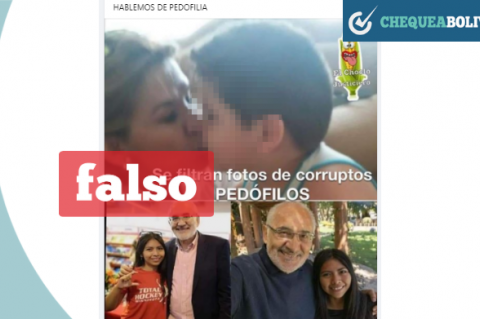 Una captura de pantalla de la publicación de Facebook que contiene las fotografías.