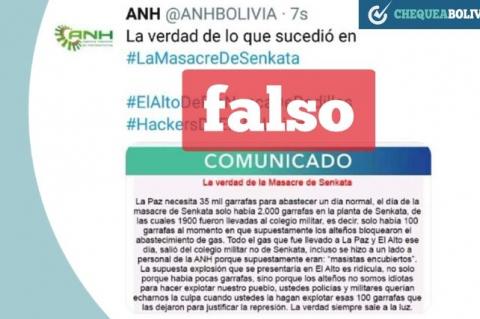 Publicación en Facebook