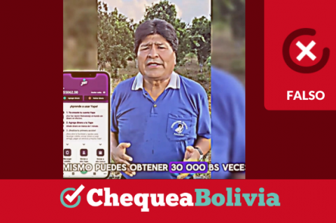 Contenido falso que circula en las redes sociales