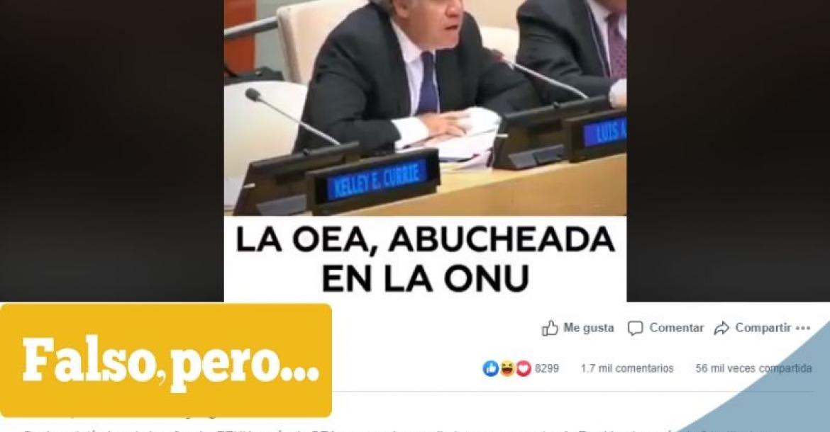 Video que circula en Facebook.