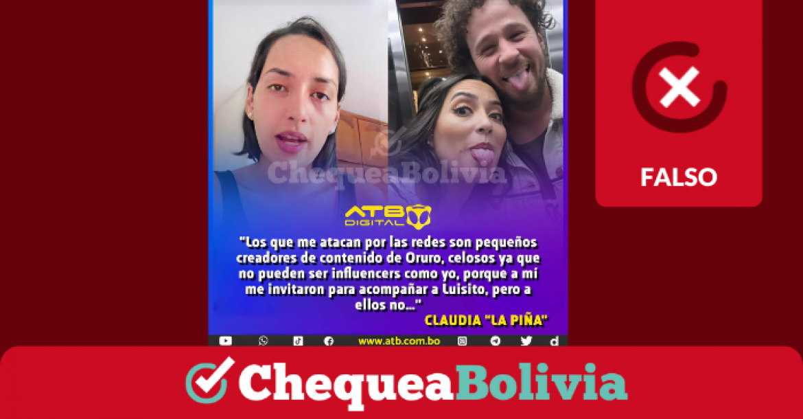 Una captura de la información falsa que circula en redes sociales. 
