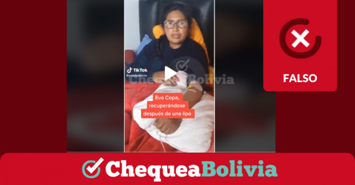 Una captura de la información falsa que circula en redes sociales. 