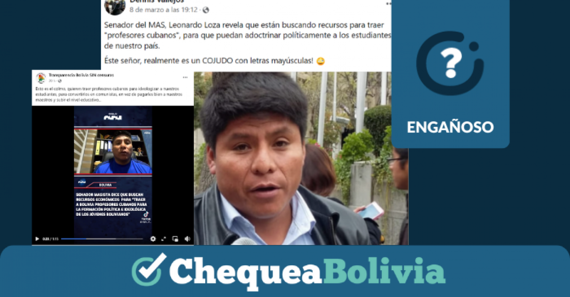 Una captura de la información engañosa que circula en redes sociales. 