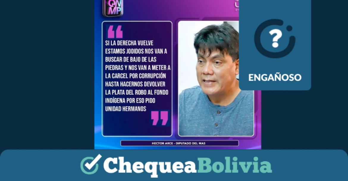 Una captura de la información engañosa que circula en redes sociales. 