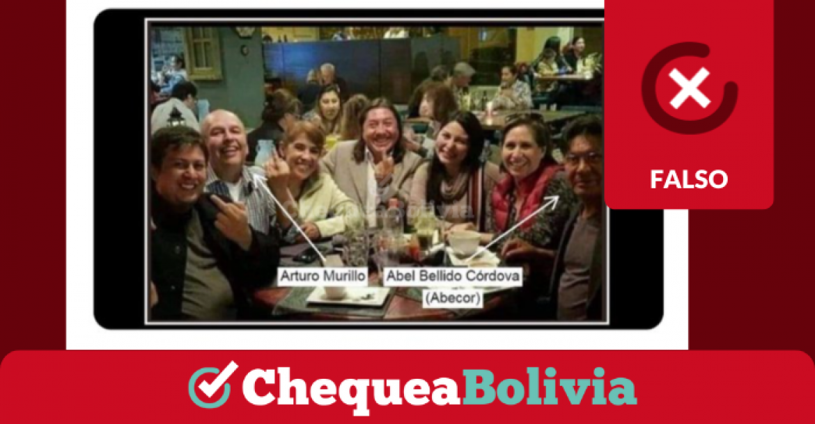 Una captura de la información falsa que circula en redes sociales. 