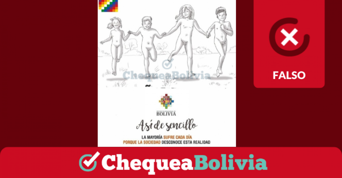 Una captura de la información falsa que circula en redes sociales. 