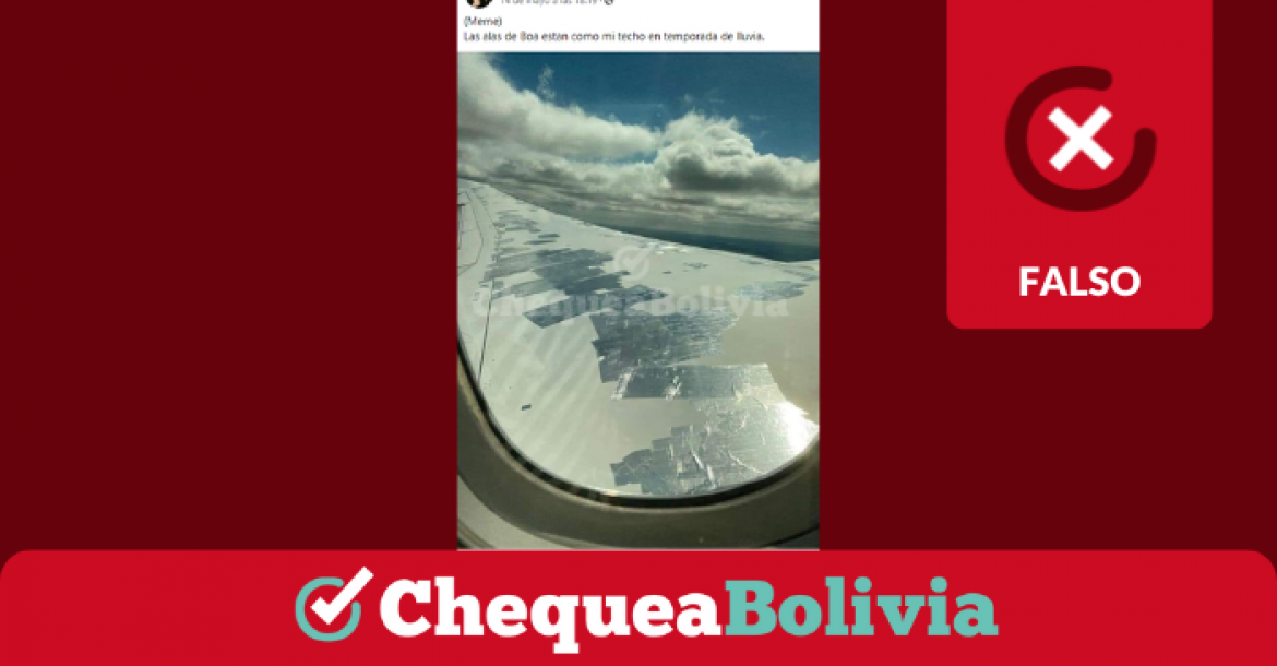 La información falsa que circula en las redes sociales. 