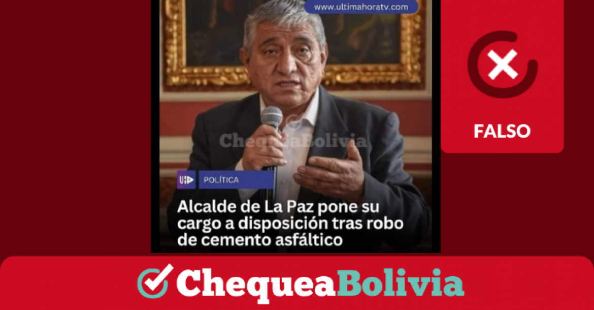 La imagen falsa que circula en las redes sociales. 