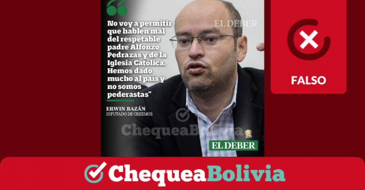La imagen falsa que circula en las redes sociales. 