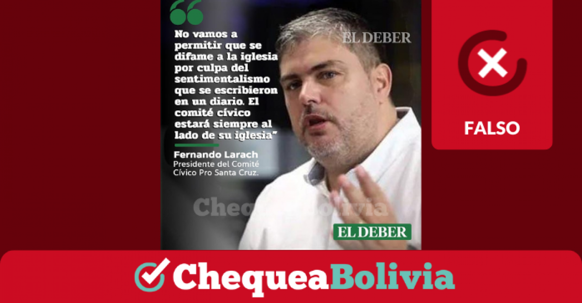 La imagen falsa que circula en las redes sociales. 