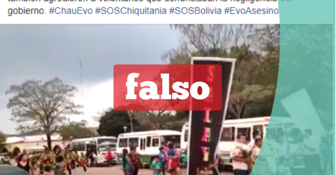 Video que circula en Facebook